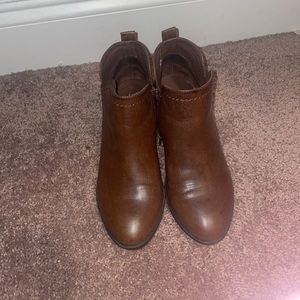 NEW brown booties.